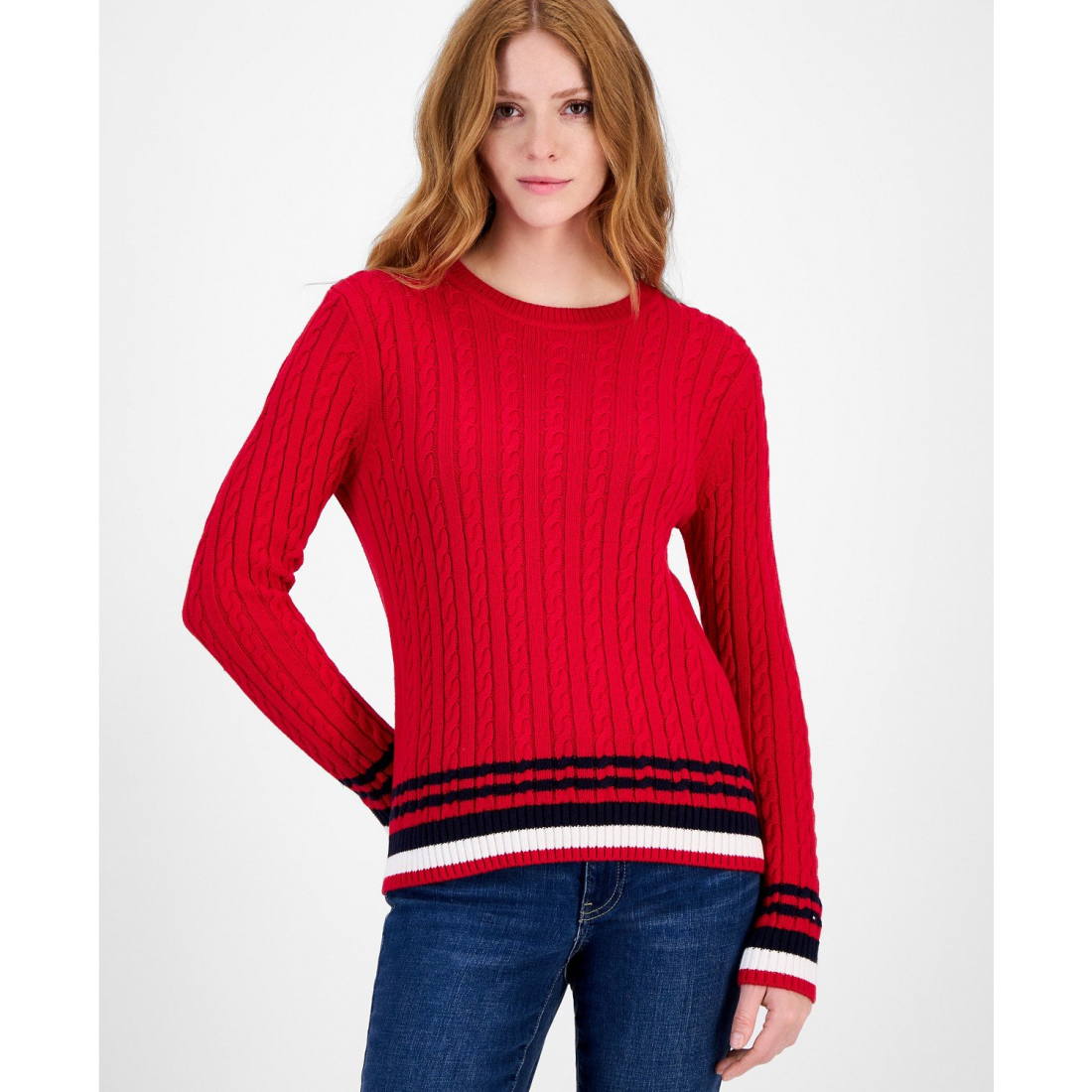 Pull 'Cable Knit' pour Femmes