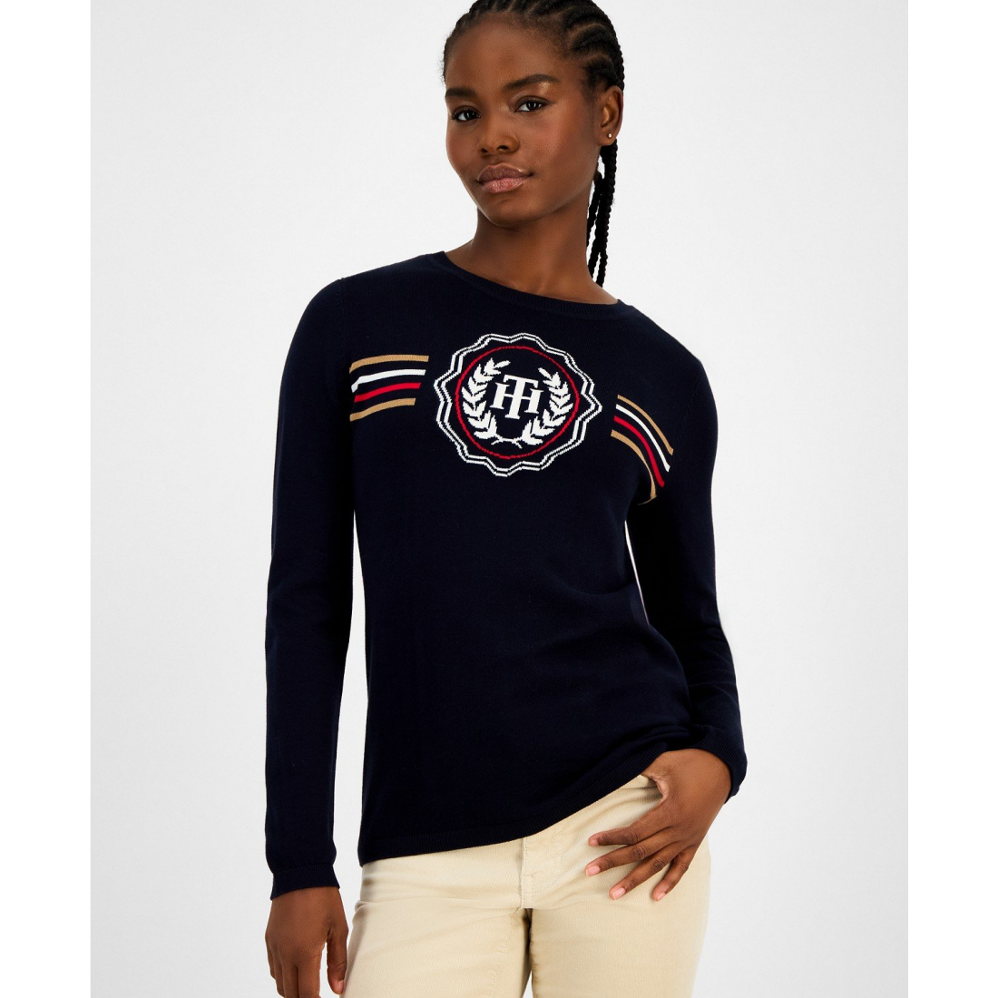 Pull 'Crest Crewneck' pour Femmes