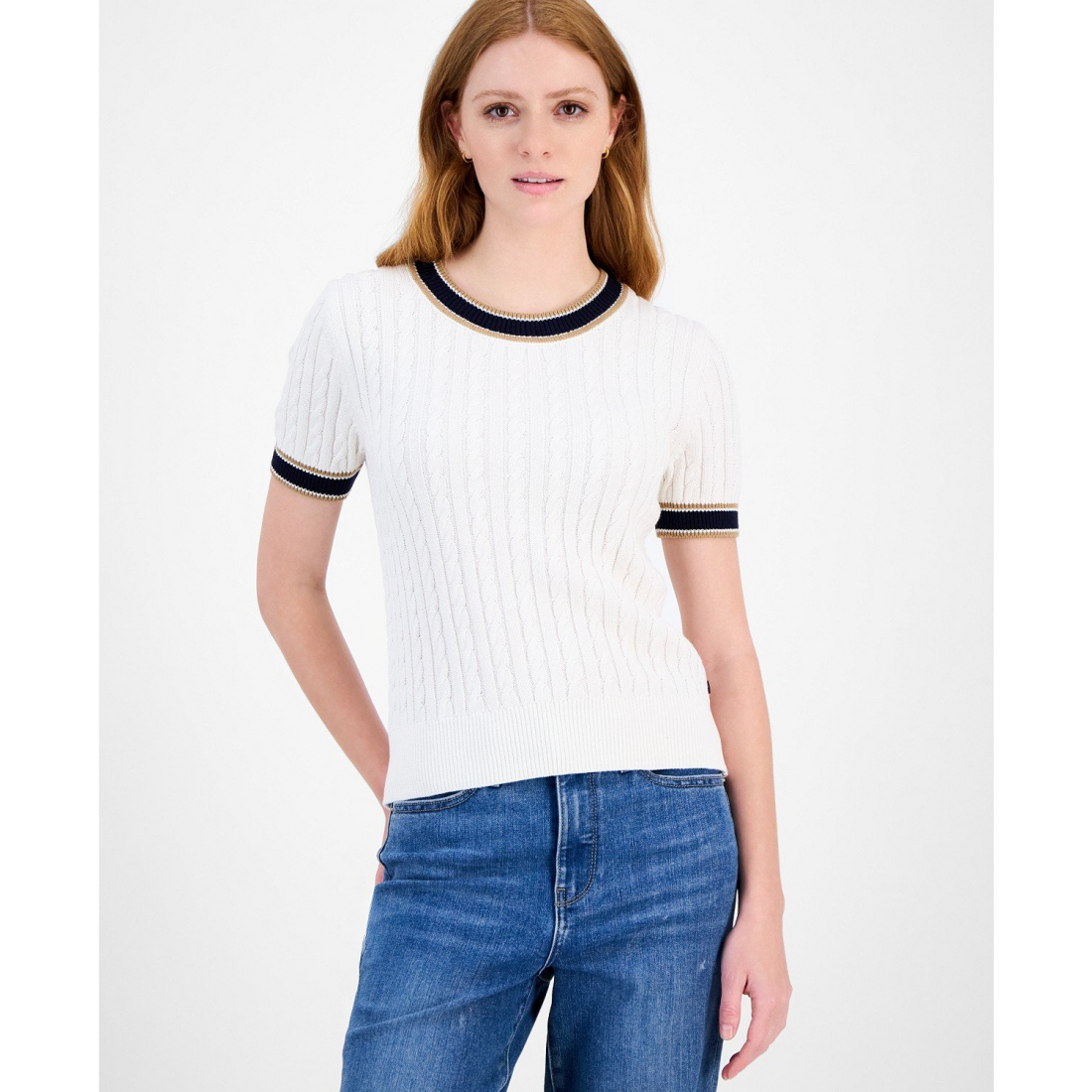 Pull 'Short-Sleeve' pour Femmes
