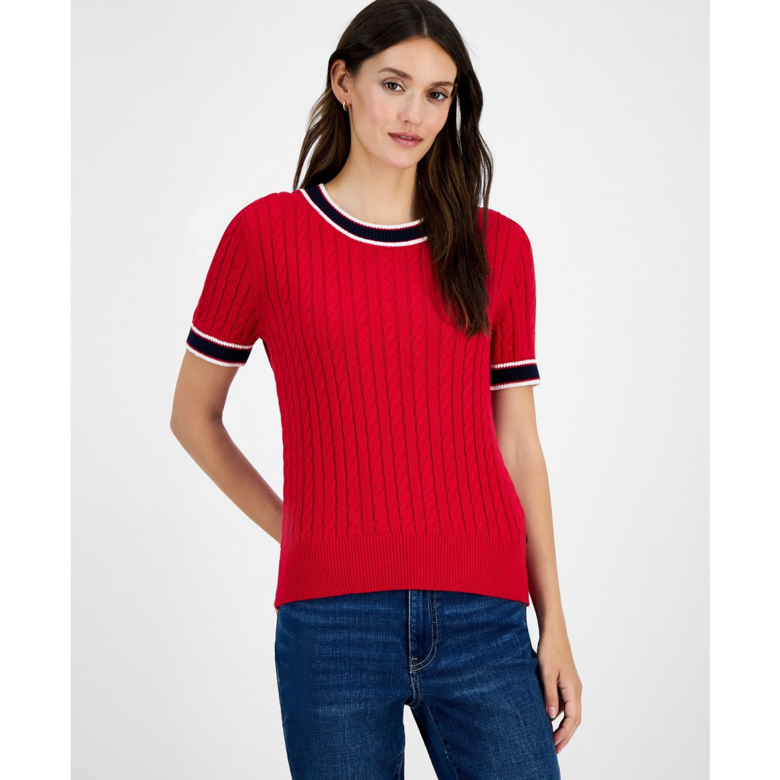 Pull 'Short-Sleeve' pour Femmes