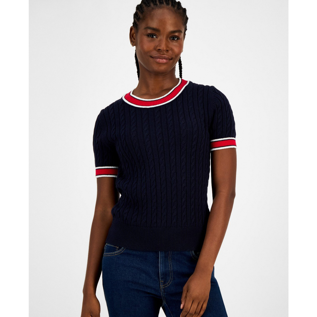 Pull 'Short-Sleeve' pour Femmes