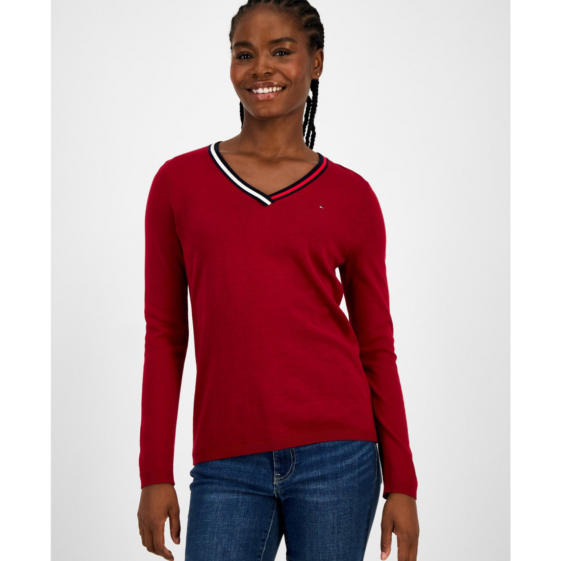 Pull 'V-Neck' pour Femmes