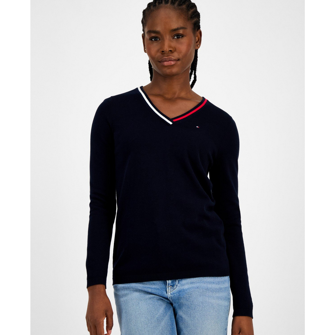 Pull 'V-Neck' pour Femmes