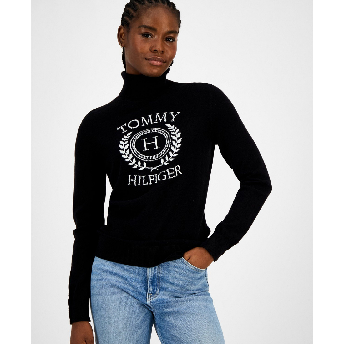 Pull à col roulé 'Crest' pour Femmes