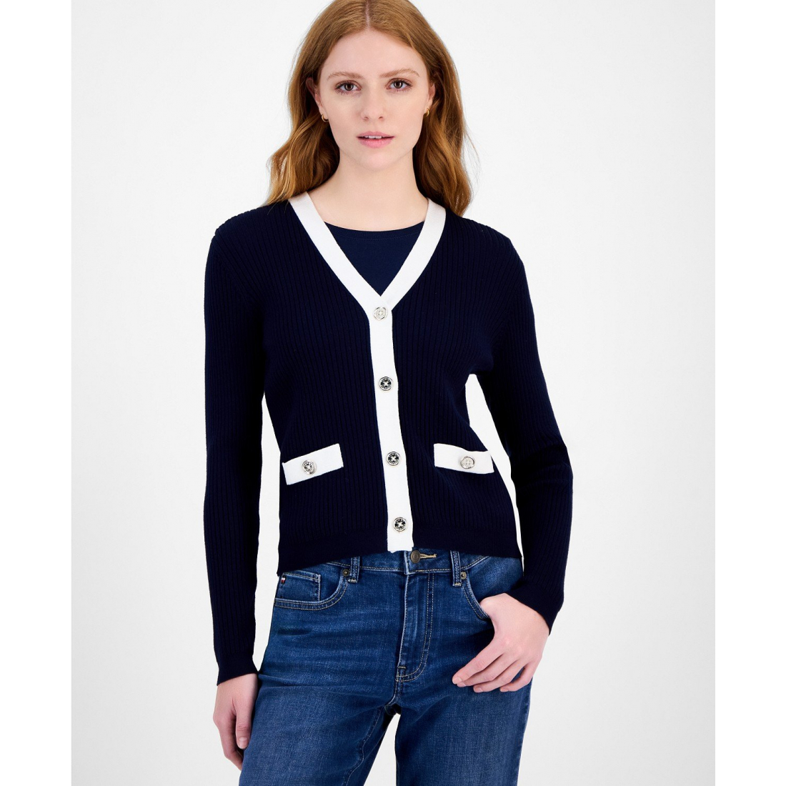 Cardigan 'V-Neck' pour Femmes