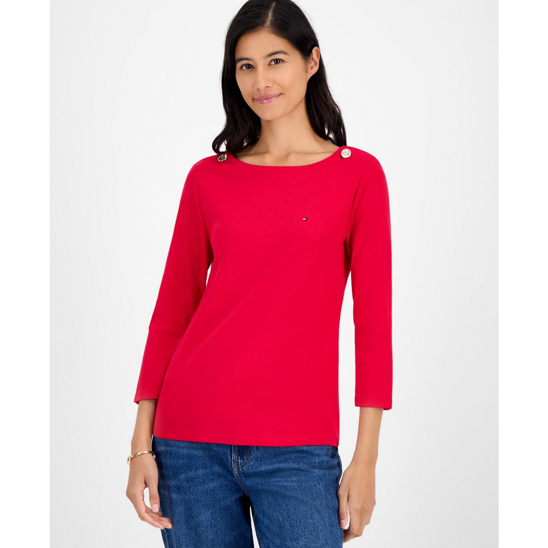 Top 'Boat-Neck' pour Femmes