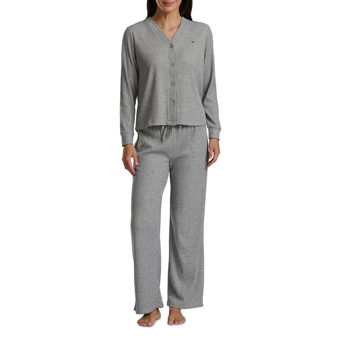 Pyjama Set 'Cardigan And Pants' pour Femmes