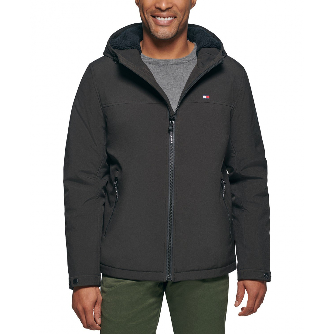 Veste 'Softshell Hooded' pour Hommes