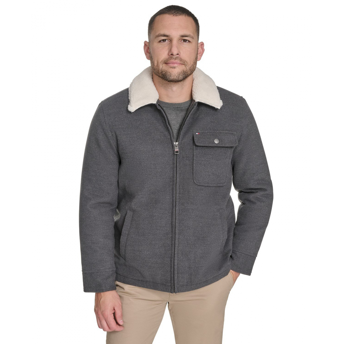 Veste 'Sherpa Collar' pour Hommes