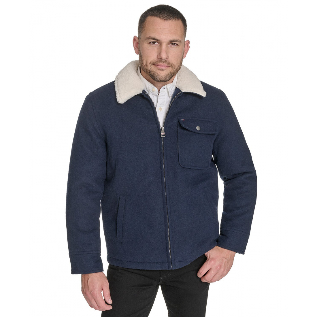 Veste 'Sherpa Collar' pour Hommes