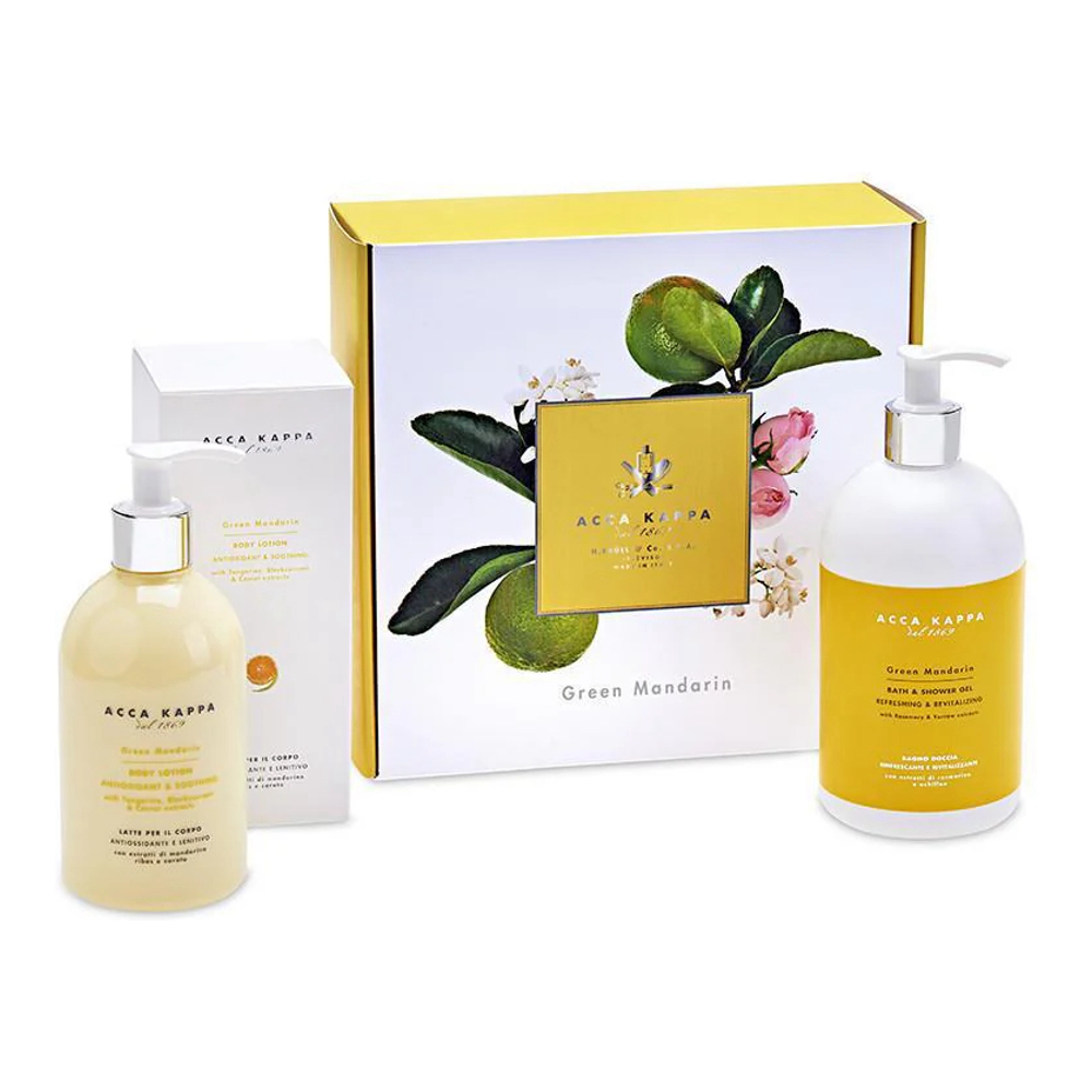 'Green Mandarin' Body Care Set - 2 Pieces