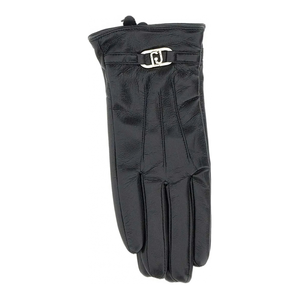 Gants 'Logo-Buckle' pour Femmes