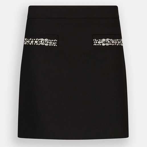 Mini Jupe 'Rhinestone Pocket' pour Femmes