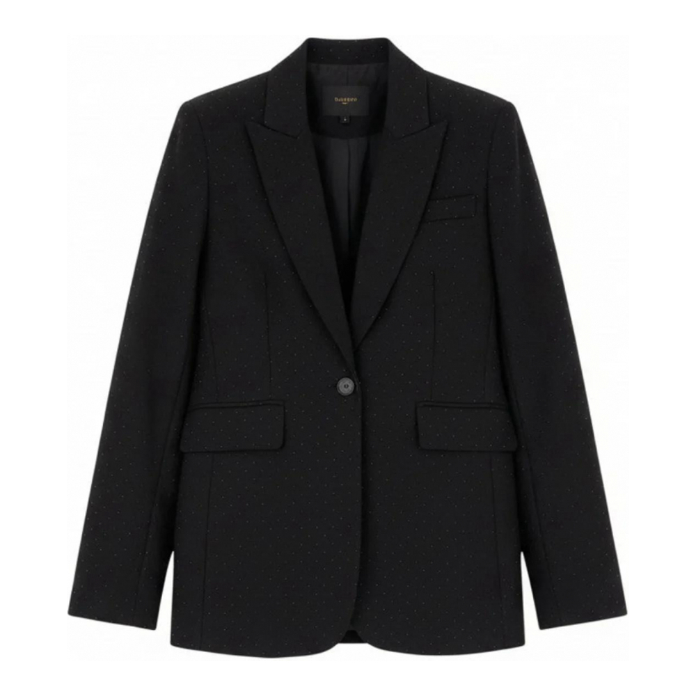 Blazer 'Strass Single-Button' pour Femmes