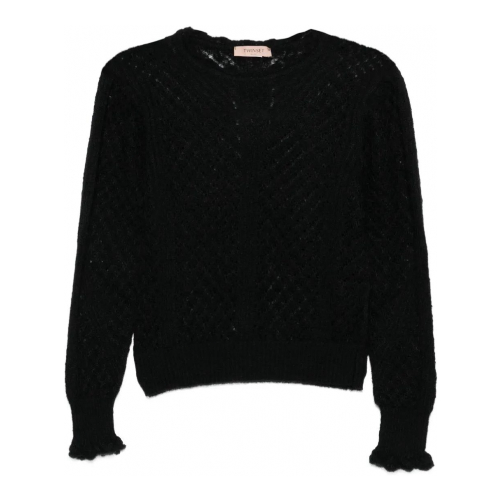 Pull 'Ruffled-Cuff' pour Femmes