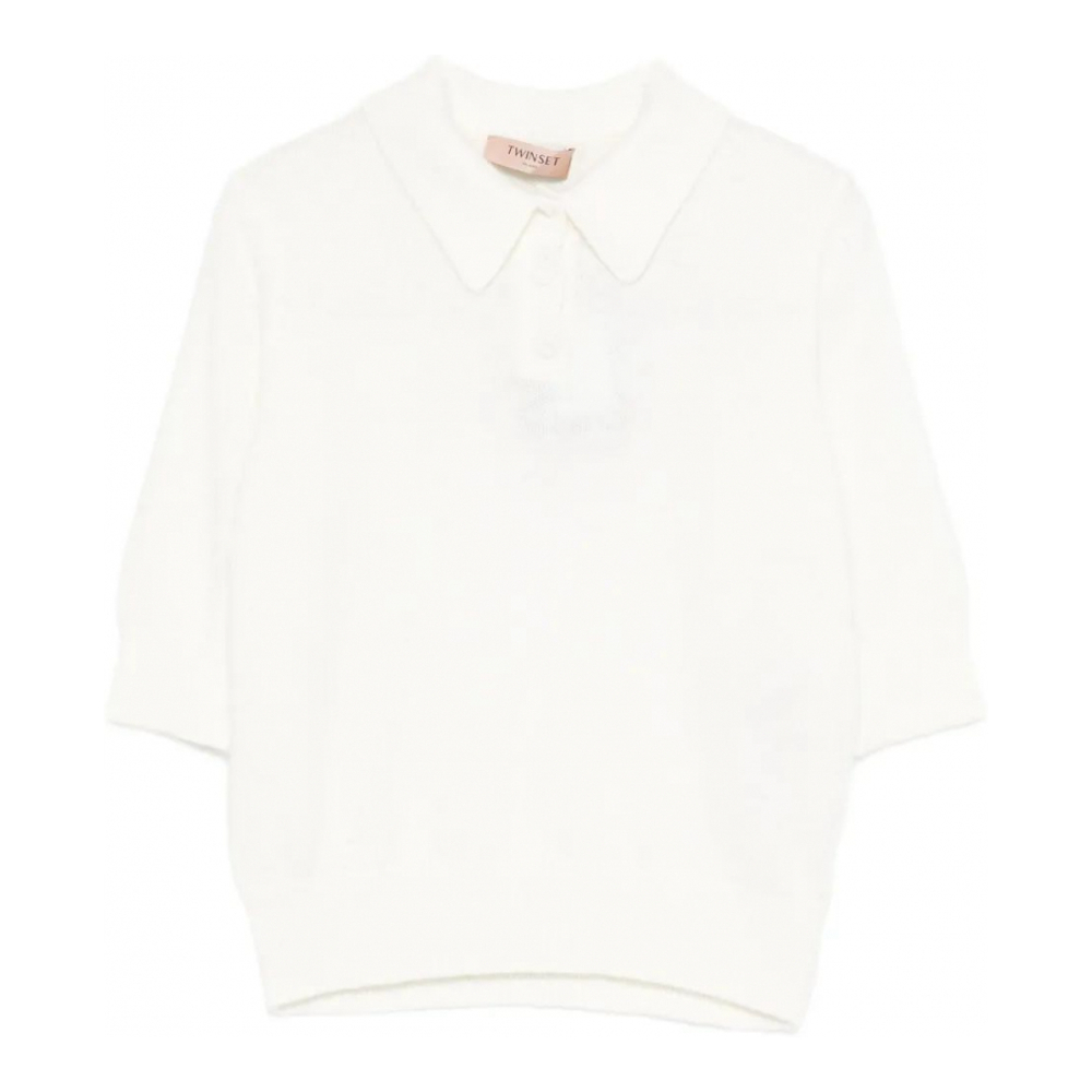 Polo 'Brushed-Effect' pour Femmes