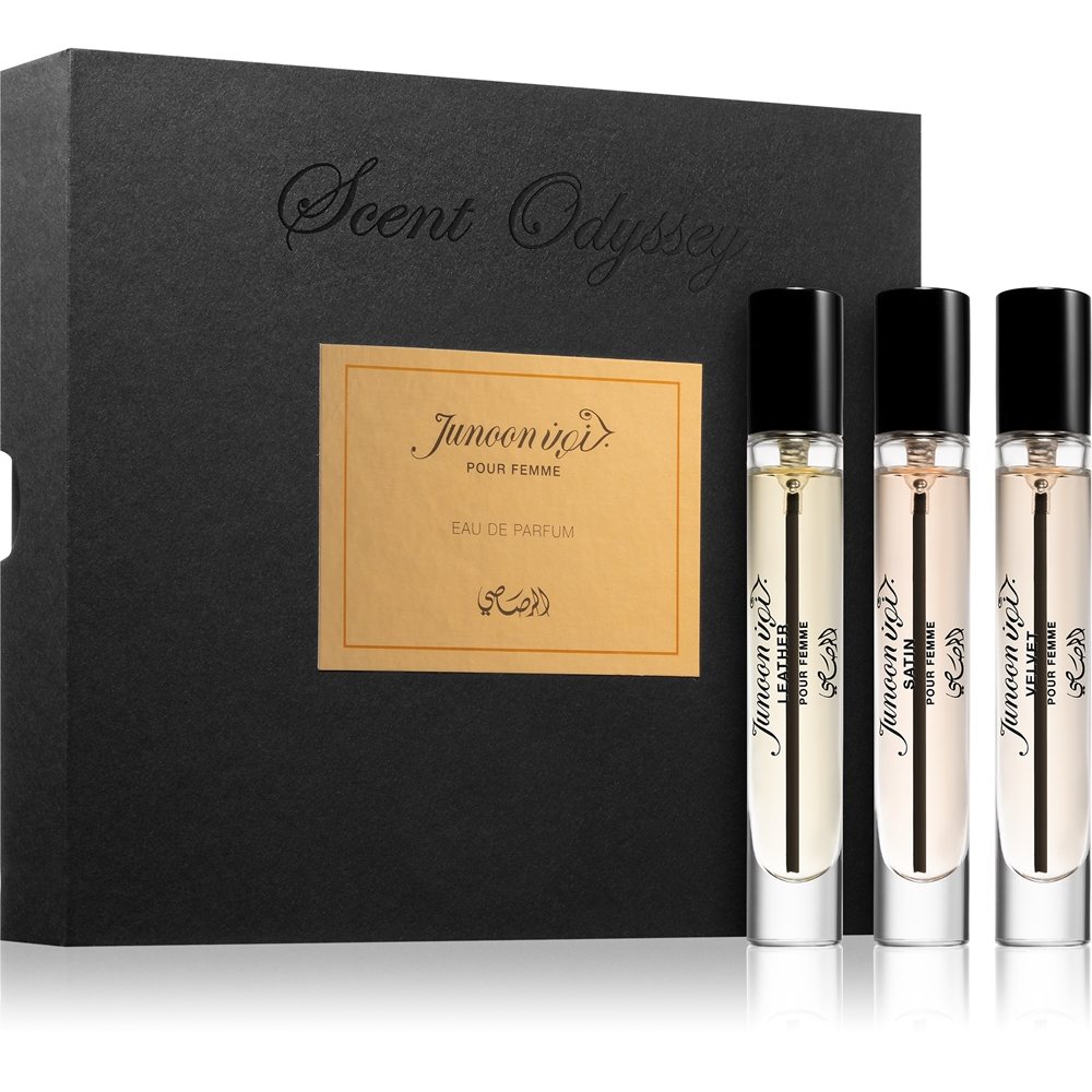 'Scent Odyssey Junoon Pour Femme' Perfume Set - 7.5 ml, 3 Pieces