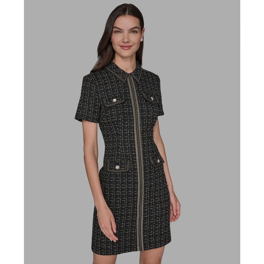 'Collared Dress' pour Femmes