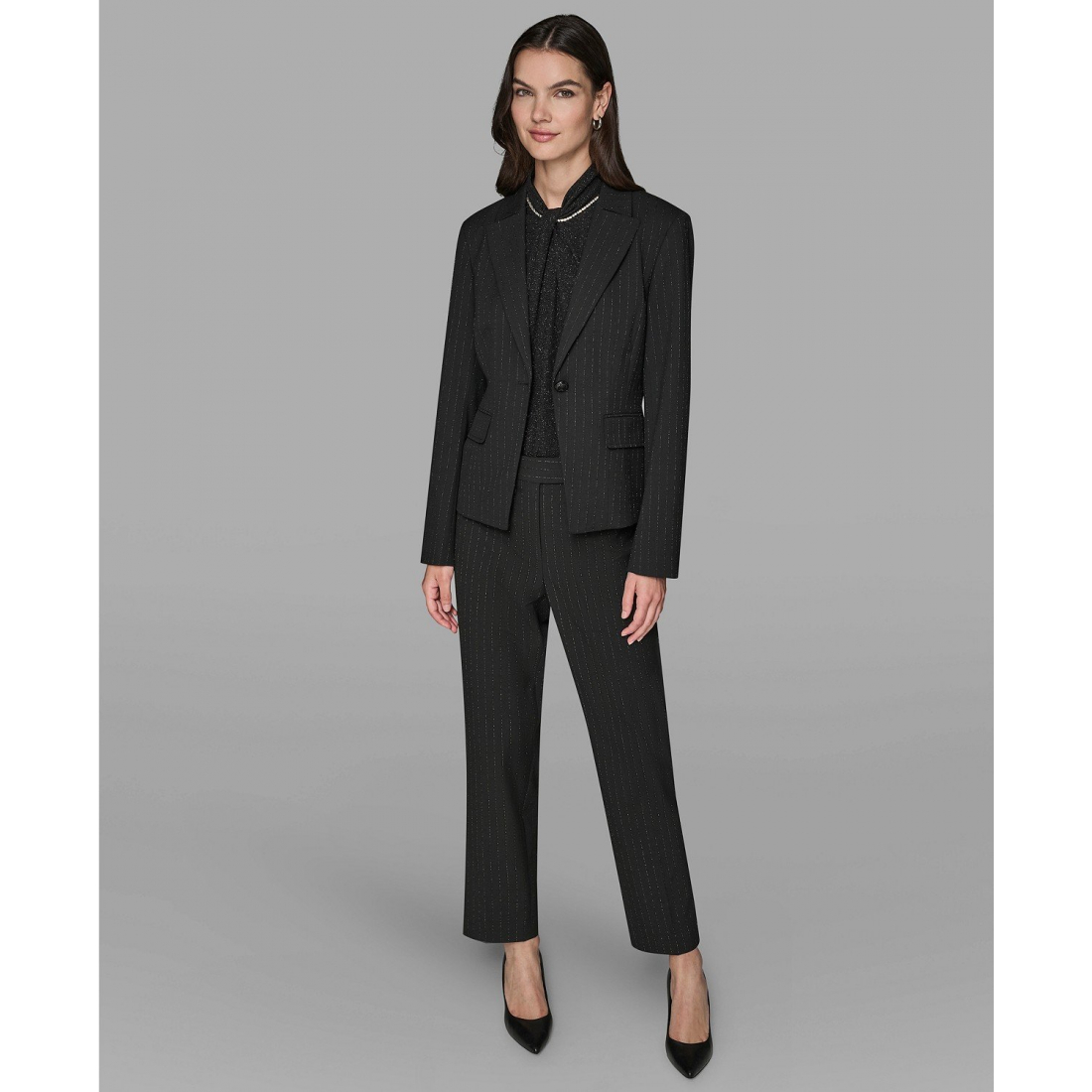 'Novelty One Button Jacket' pour Femmes