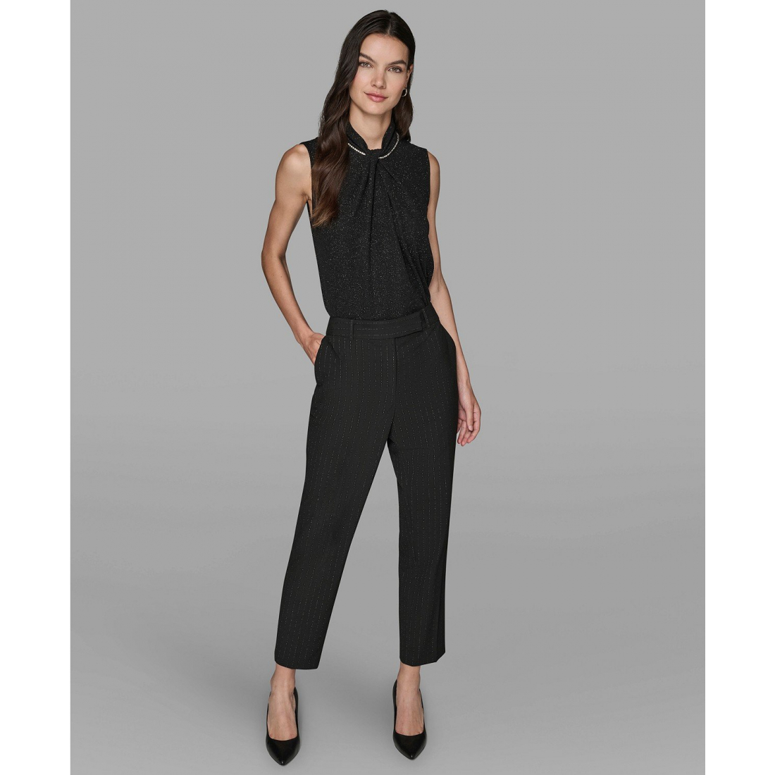 'Novelty Slim Leg Pants' pour Femmes