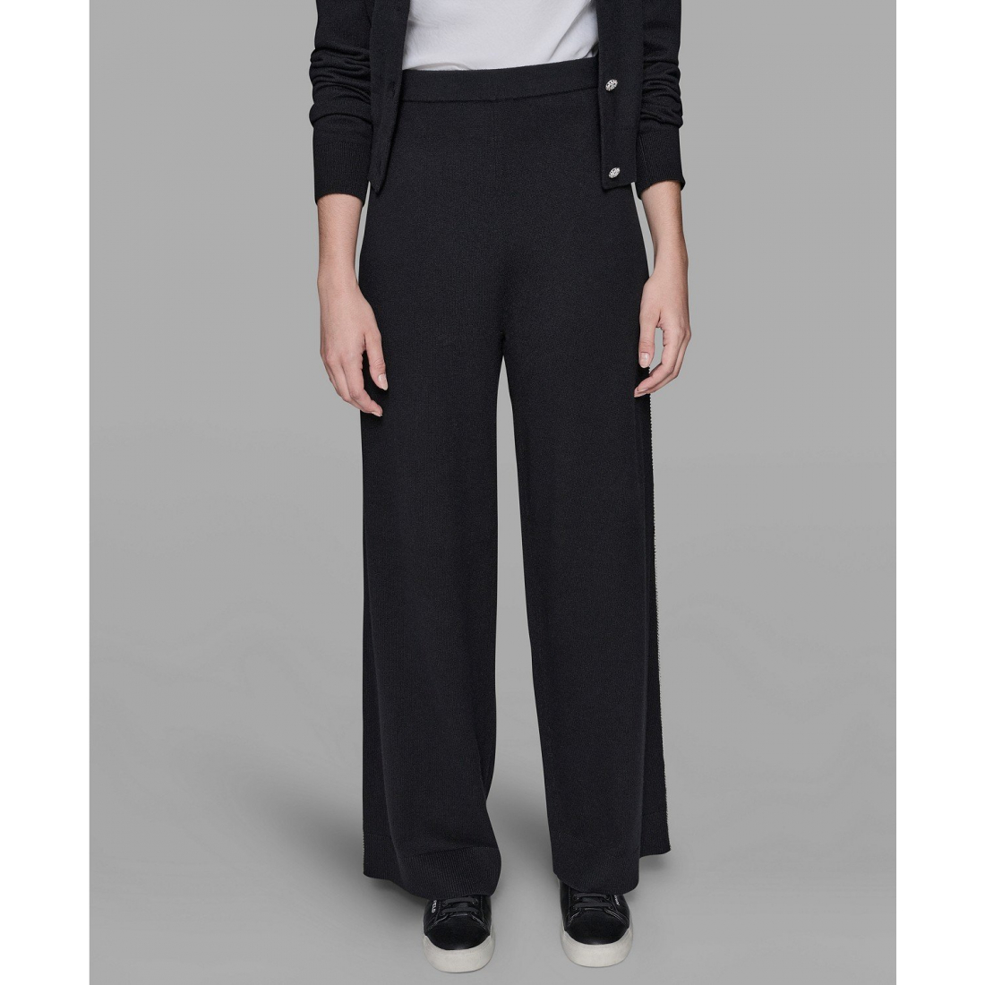 'Embellished Pull-On Pants' pour Femmes