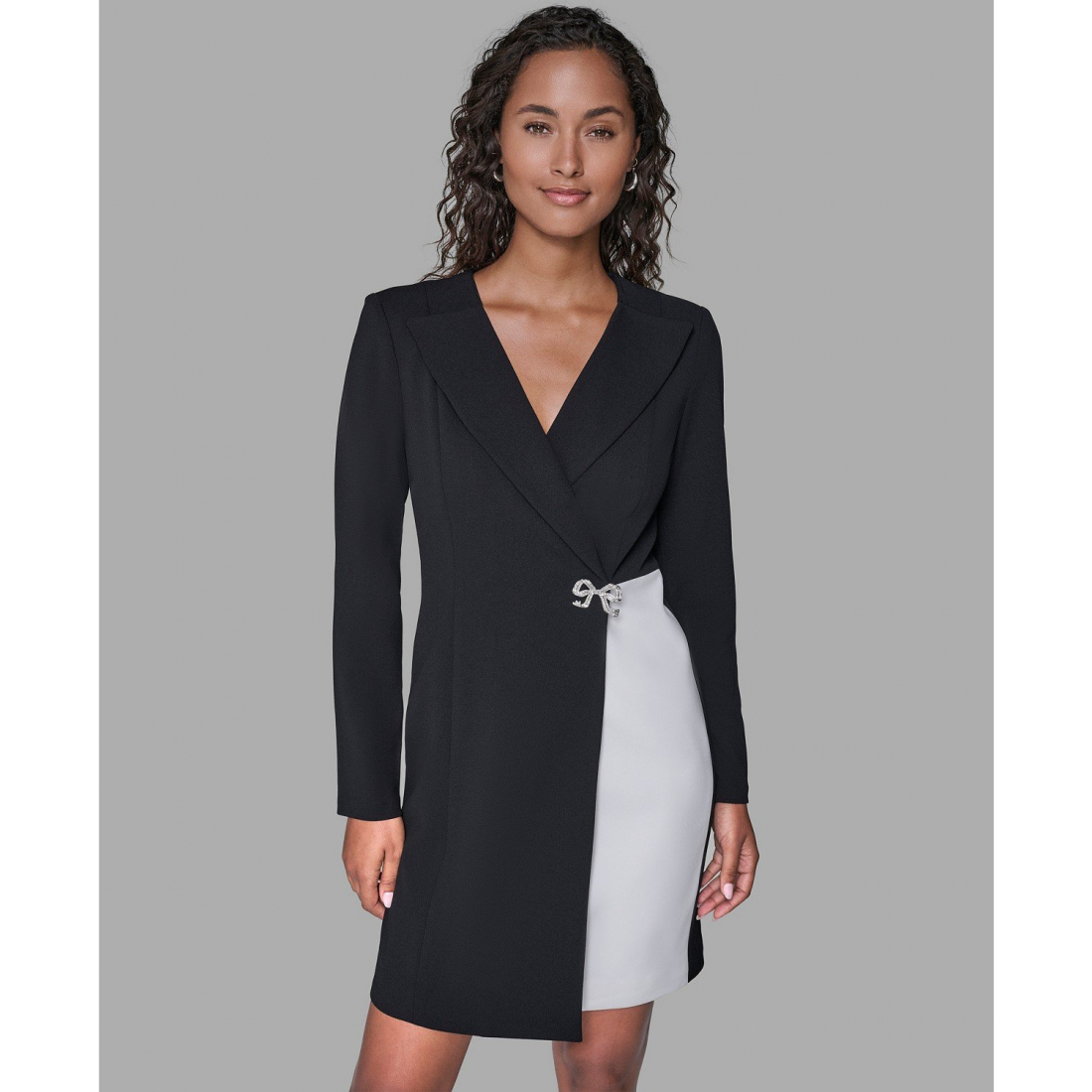 'Collared Jacket Dress' pour Femmes