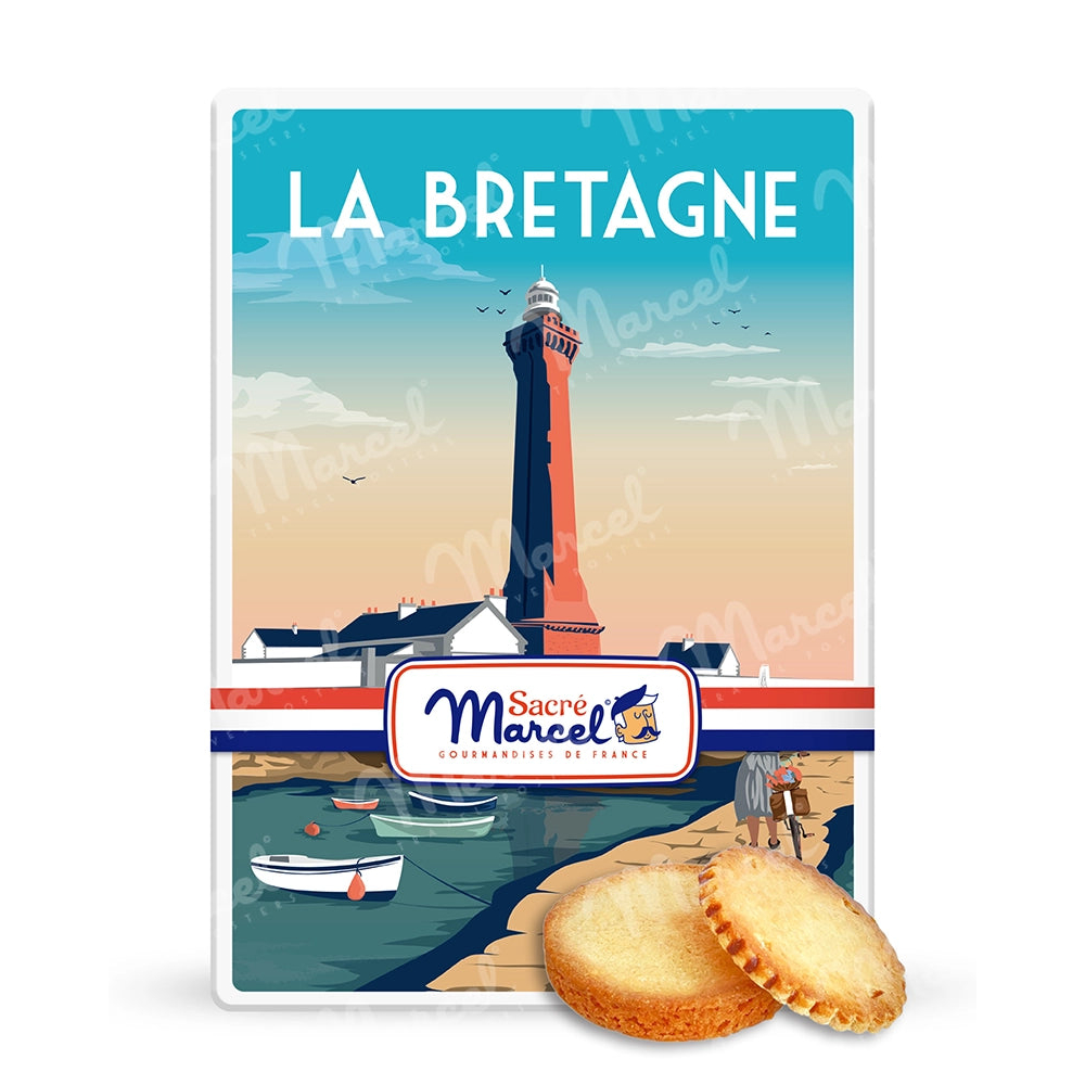 “Lighthouse Of Brittany” Metal Box | Sacré Marcel