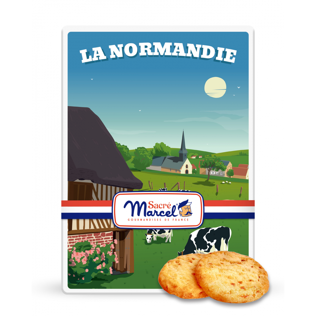 “Normandy Countryside” Metal Box | Sacré Marcel