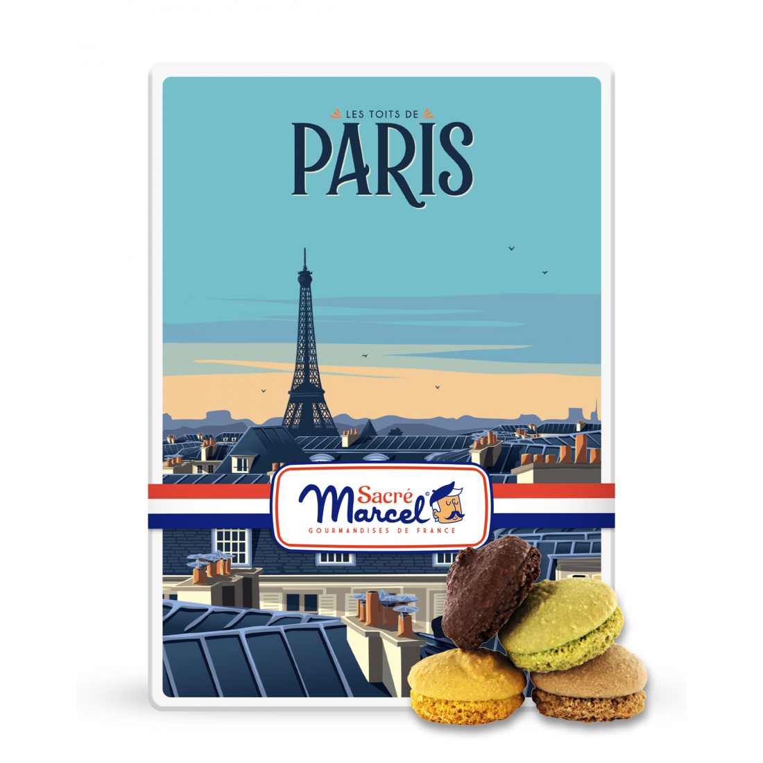Boîte Métal “Les Toits De Paris” | Sacré Marcel