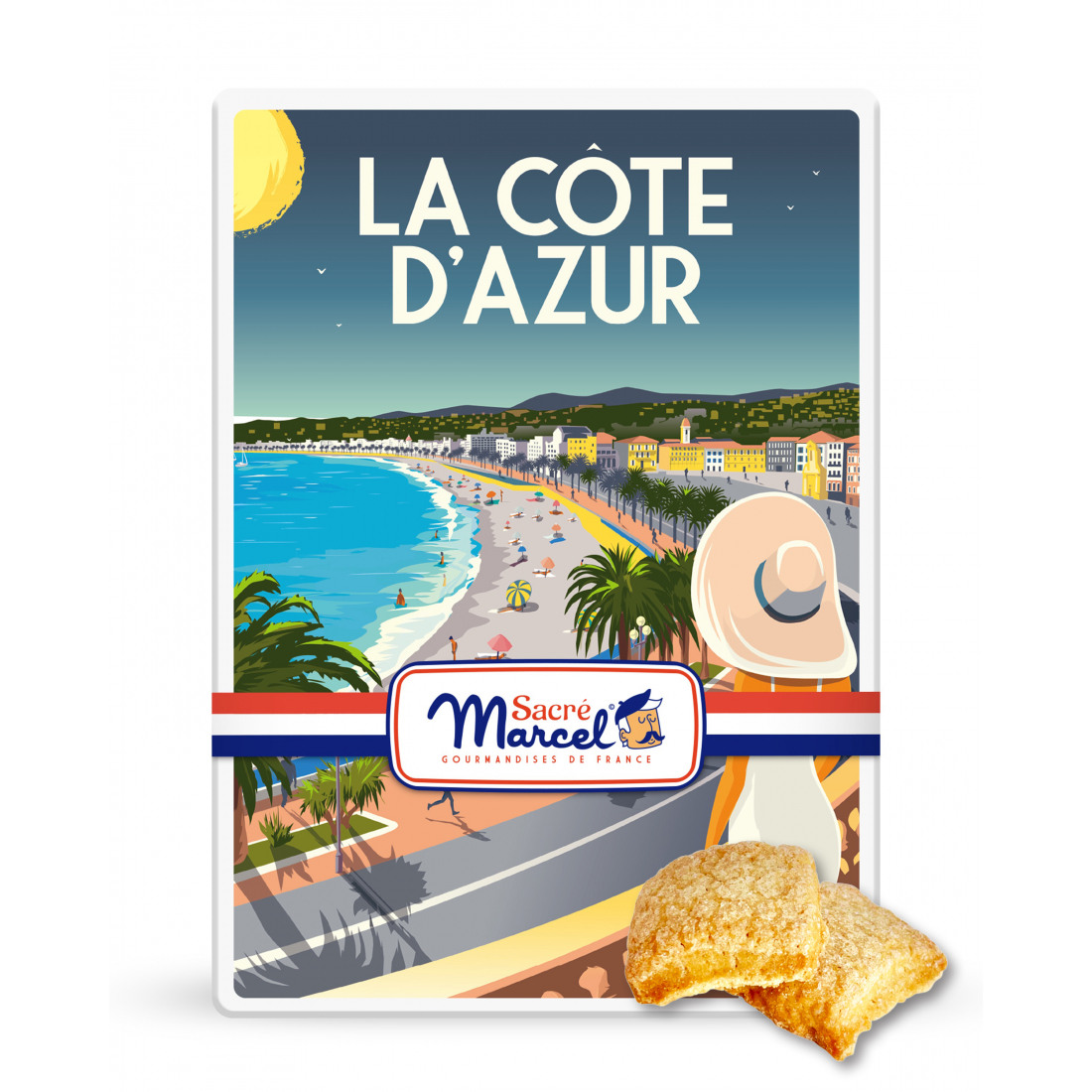 Boîte Métal “Côte D’Azur”| Sacré Marcel