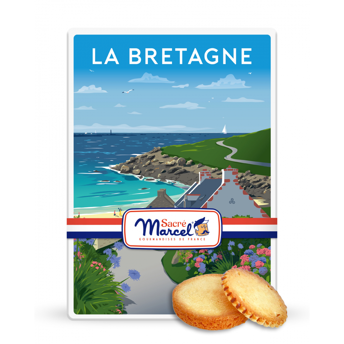 Boîte Métal “Côte Bretonne” | Sacré Marcel