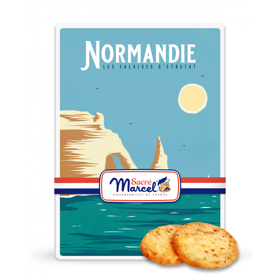 Boîte Métal “Falaise De Normandie” | Sacré Marcel