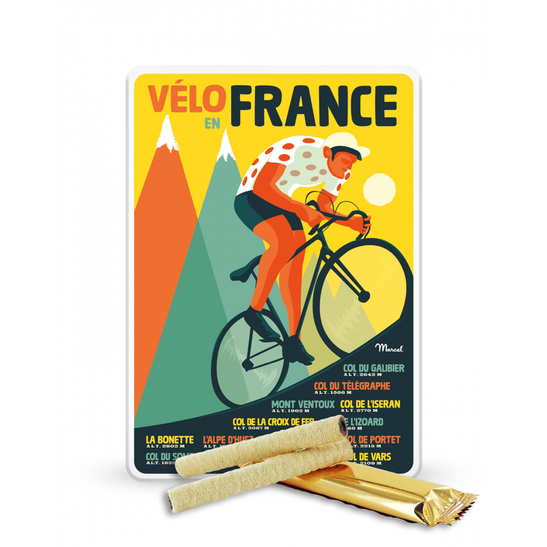 Boîte Métal “Vélo En France” | Sacré Marcel