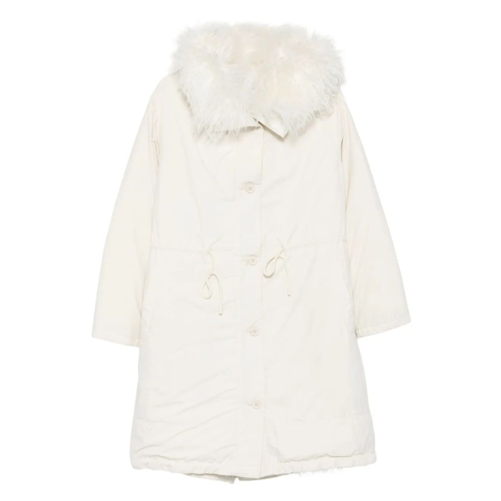Veste 'Fur-Collar Buttoned' pour Femmes