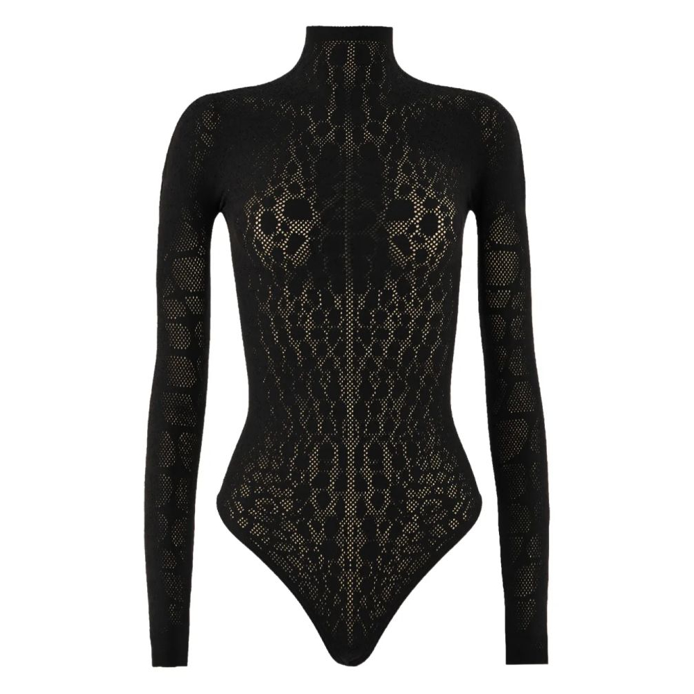 Women's 'Net-Pattern' Bodysuit