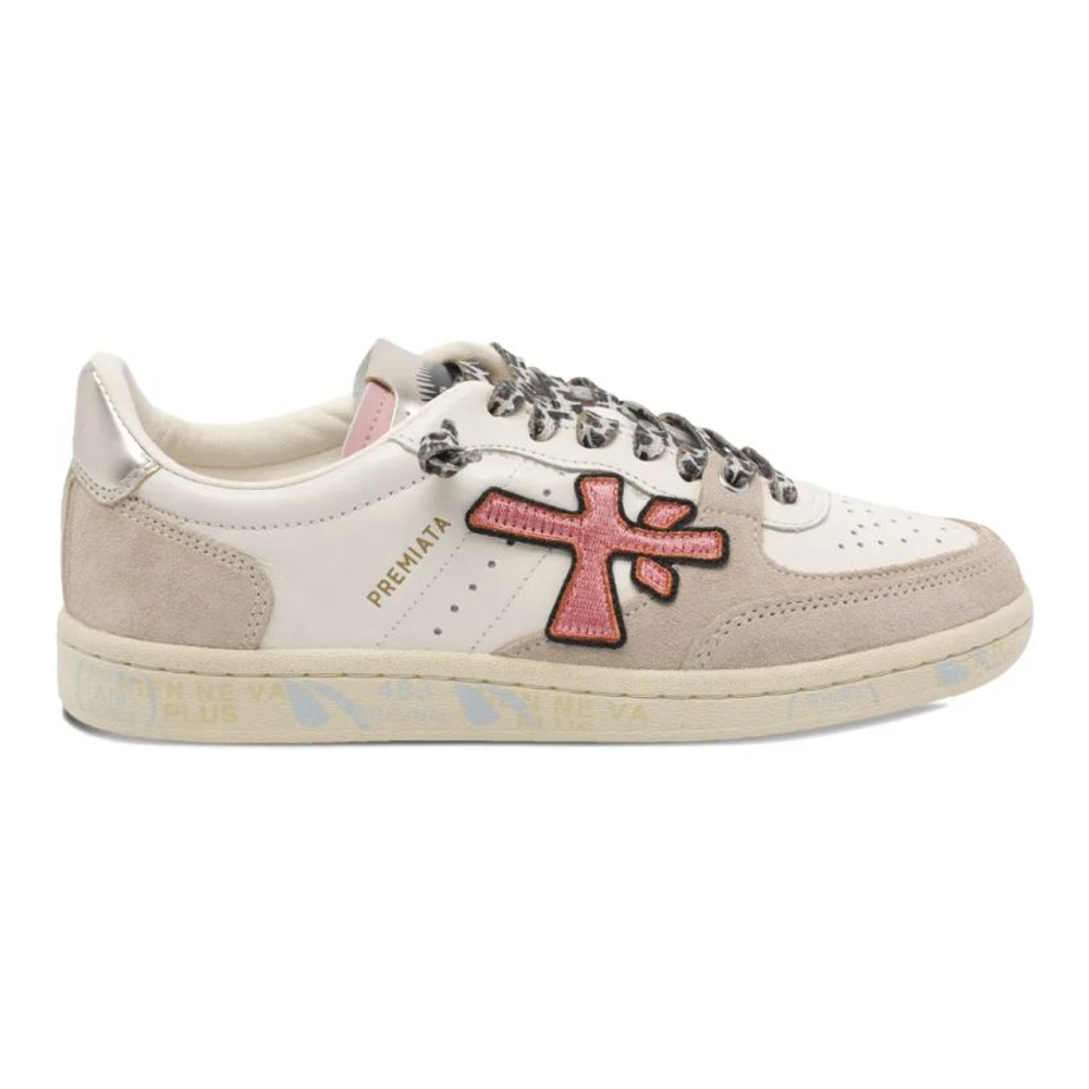 Sneakers 'Logo-Appliqué Round-Toe' pour Femmes