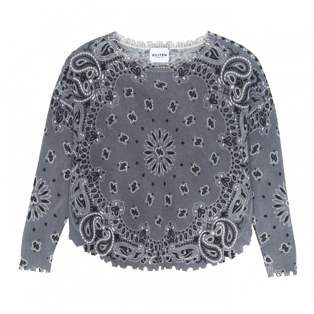 Women's 'Mela Bandana Bico' Cashmere Sweater