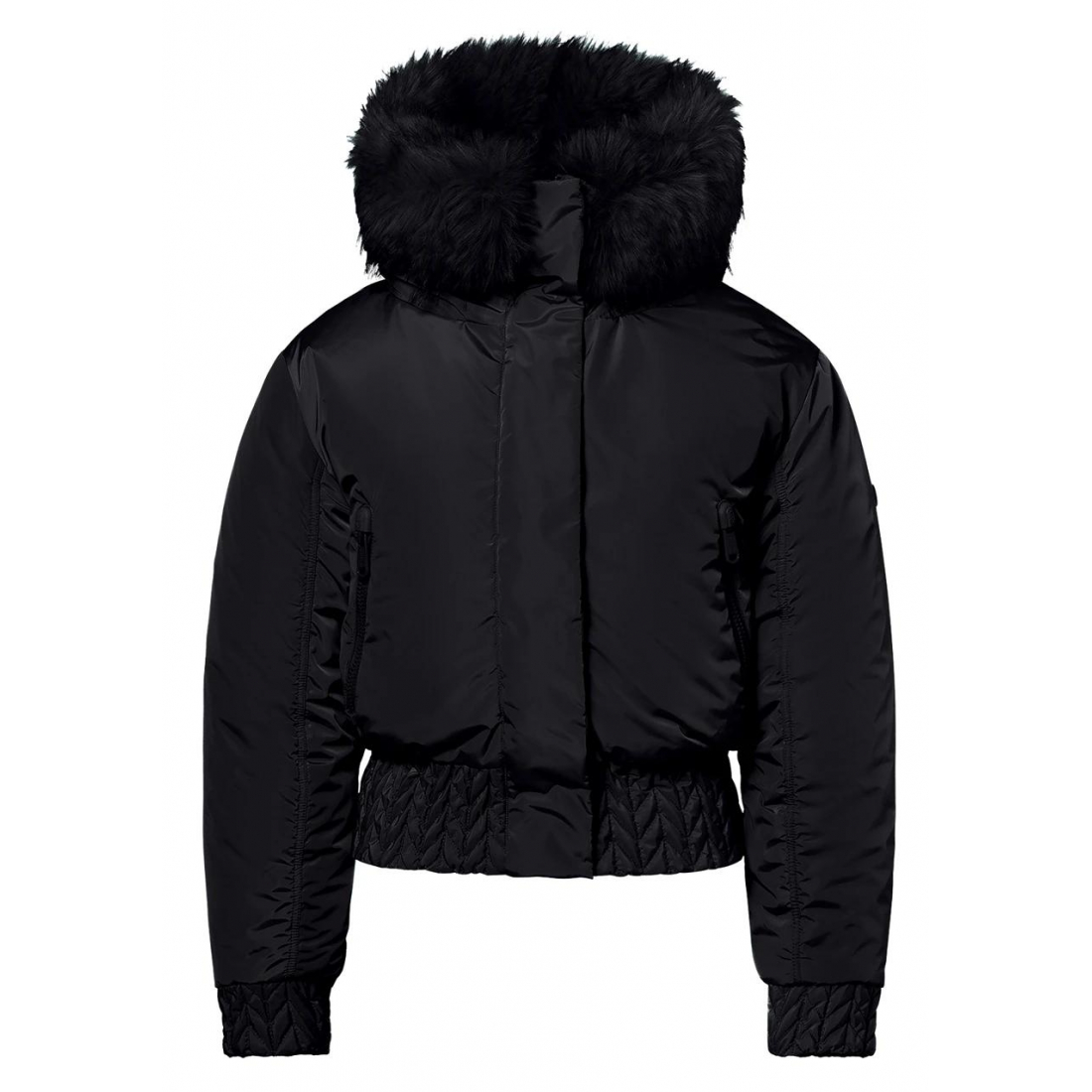 Manteau 'Faux-Fur Hooded' pour Femmes