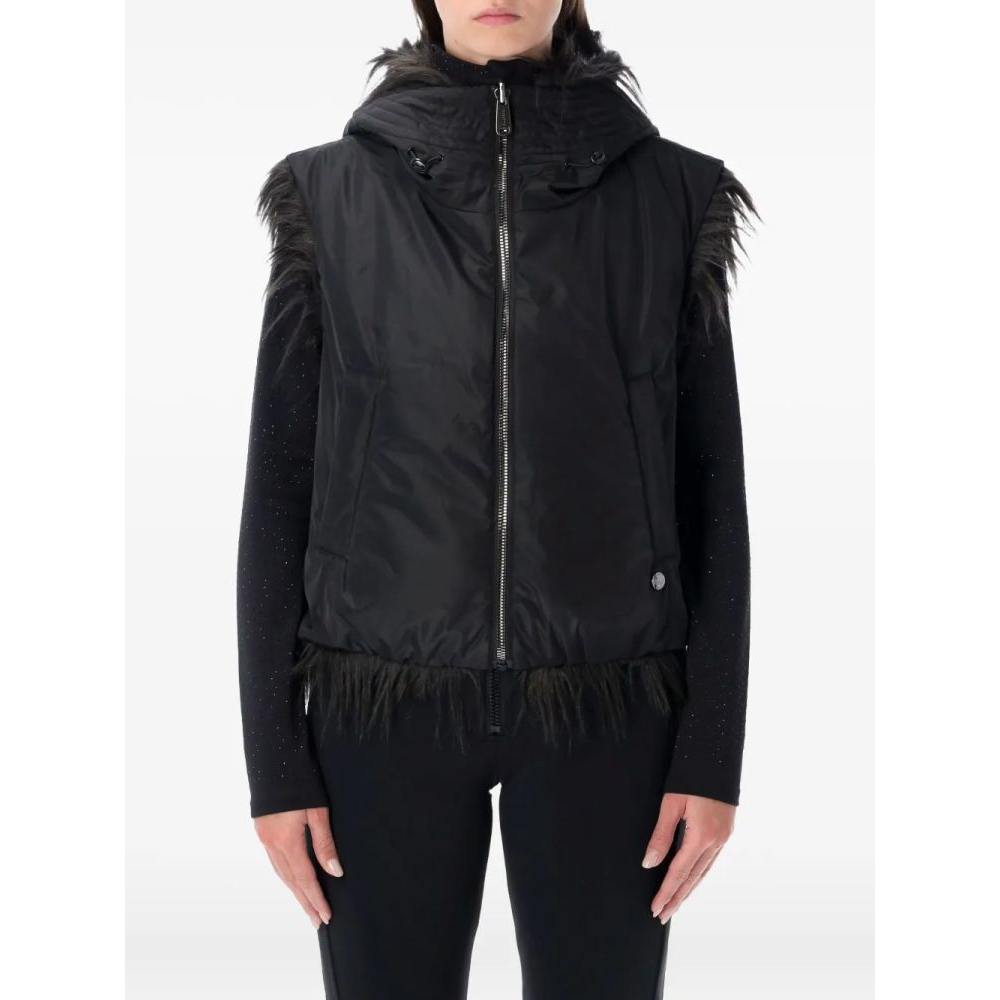 Gilet 'Faux-Fur Hooded' pour Femmes