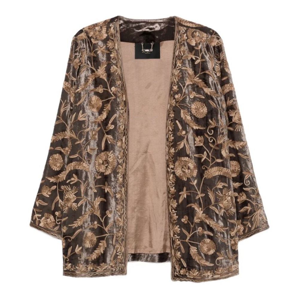 Manteau 'Embroidered Velvet' pour Femmes