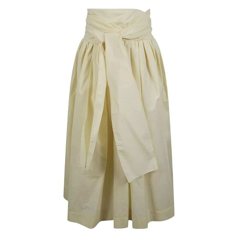 Jupe Midi 'Pleated' pour Femmes