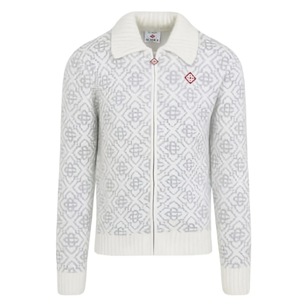 Veste 'Patterned Zip Knitwear' pour Femmes