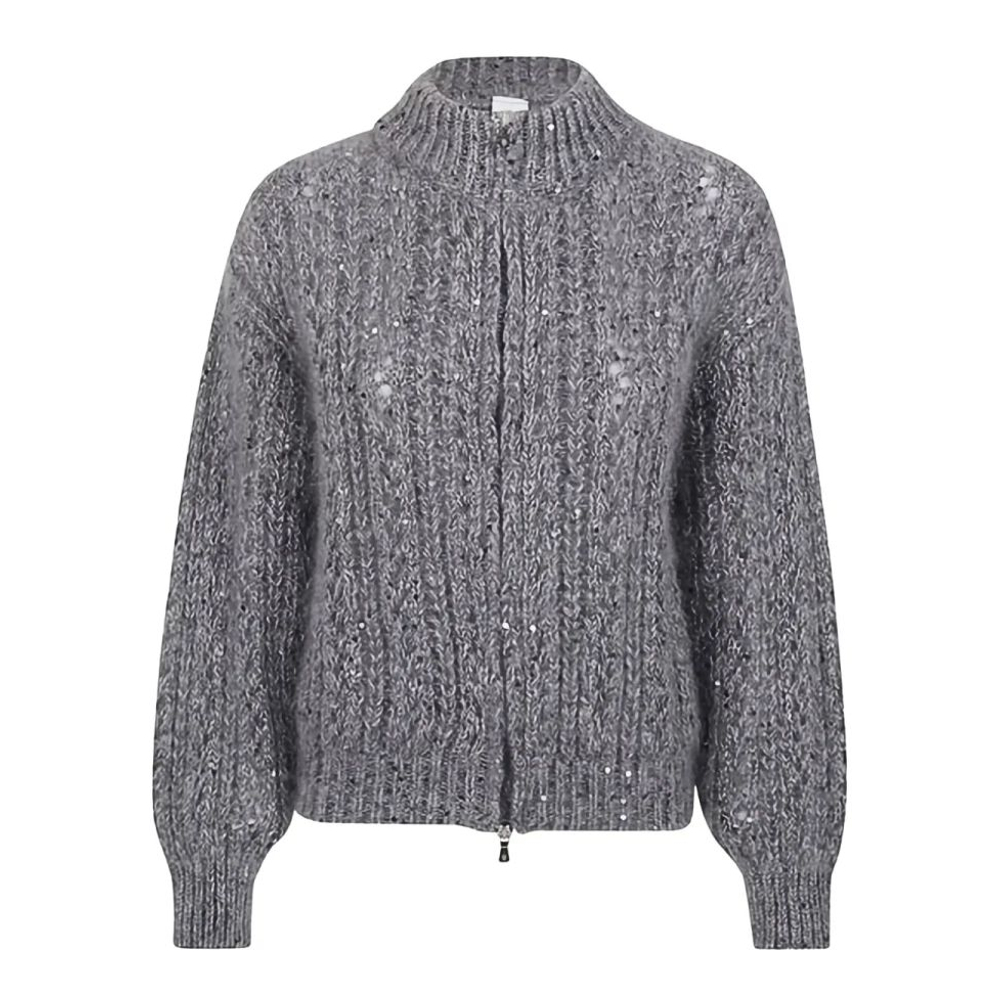 Cardigan 'Sequin-Embellished' pour Femmes