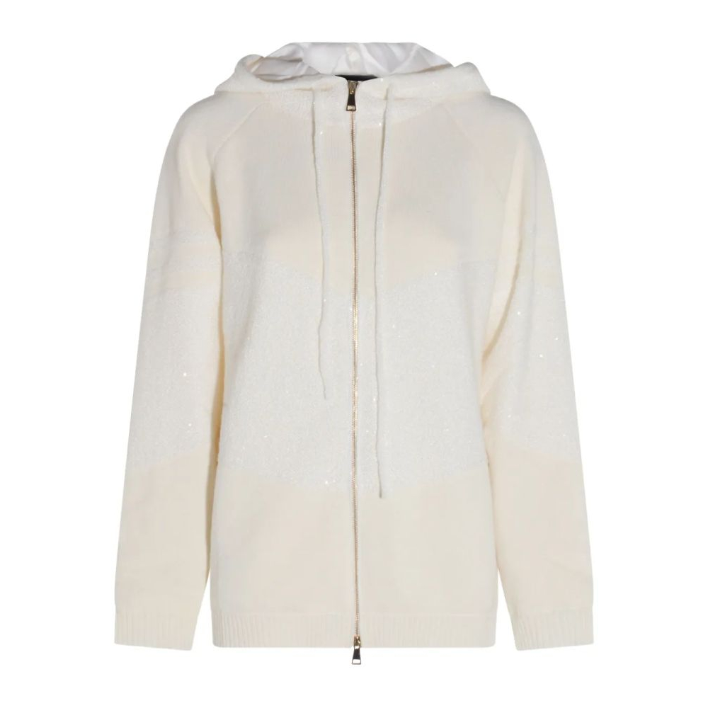 Sweatshirt à capuche  'Sequinned Zip-Up' pour Femmes