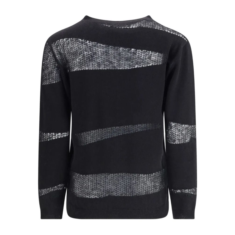 Women's 'Mesh-Inserts' Sweater