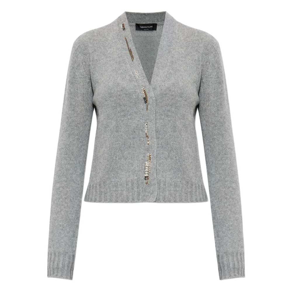 Cardigan 'Crystal-Embellished' pour Femmes