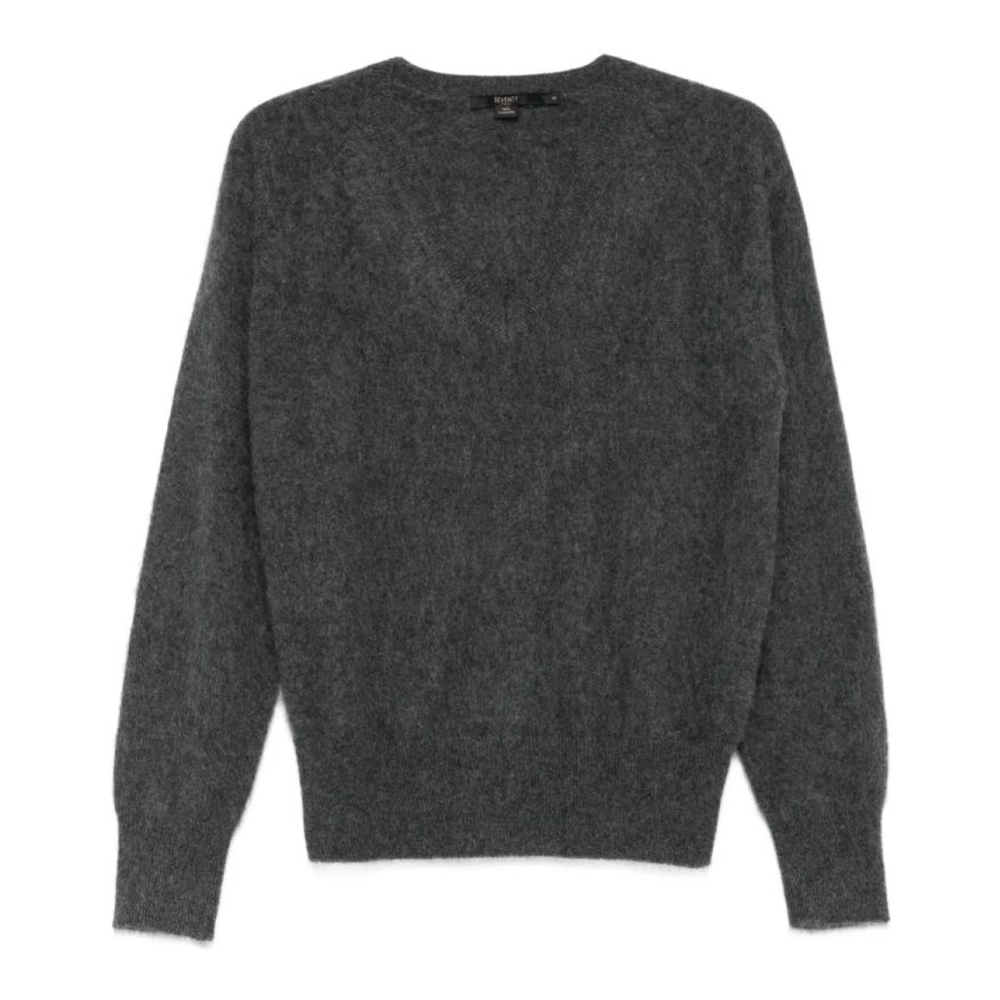 Women's 'V-Neck' Cashmere Sweater