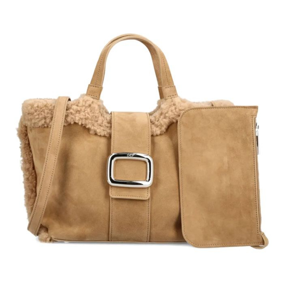 Women's 'Buckle-Detailing' Shoulder Bag