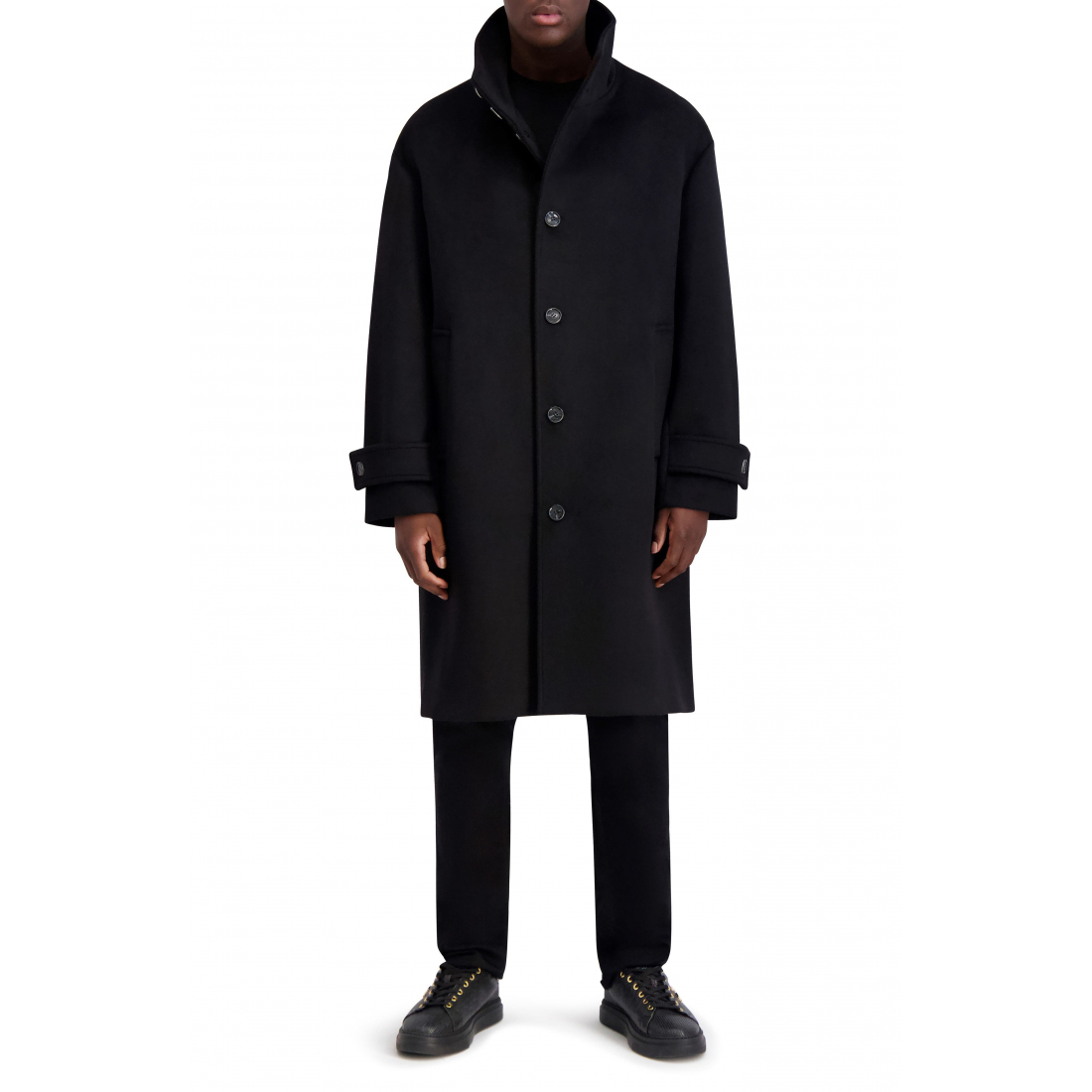 'Wool Blend Top Coat' pour Hommes