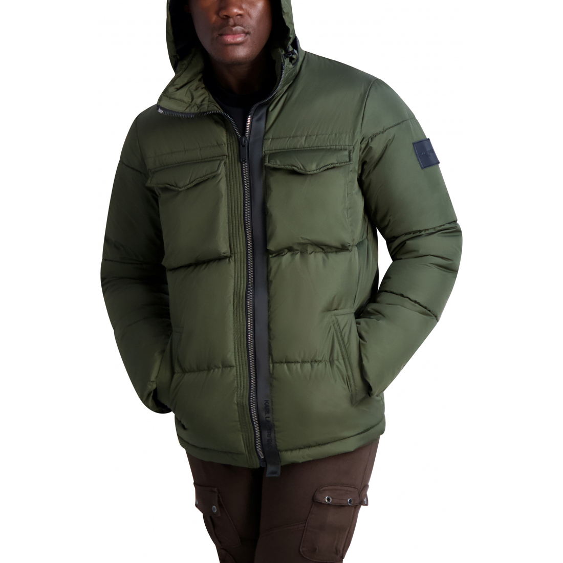 'Quilted Puffer Jacket' pour Hommes